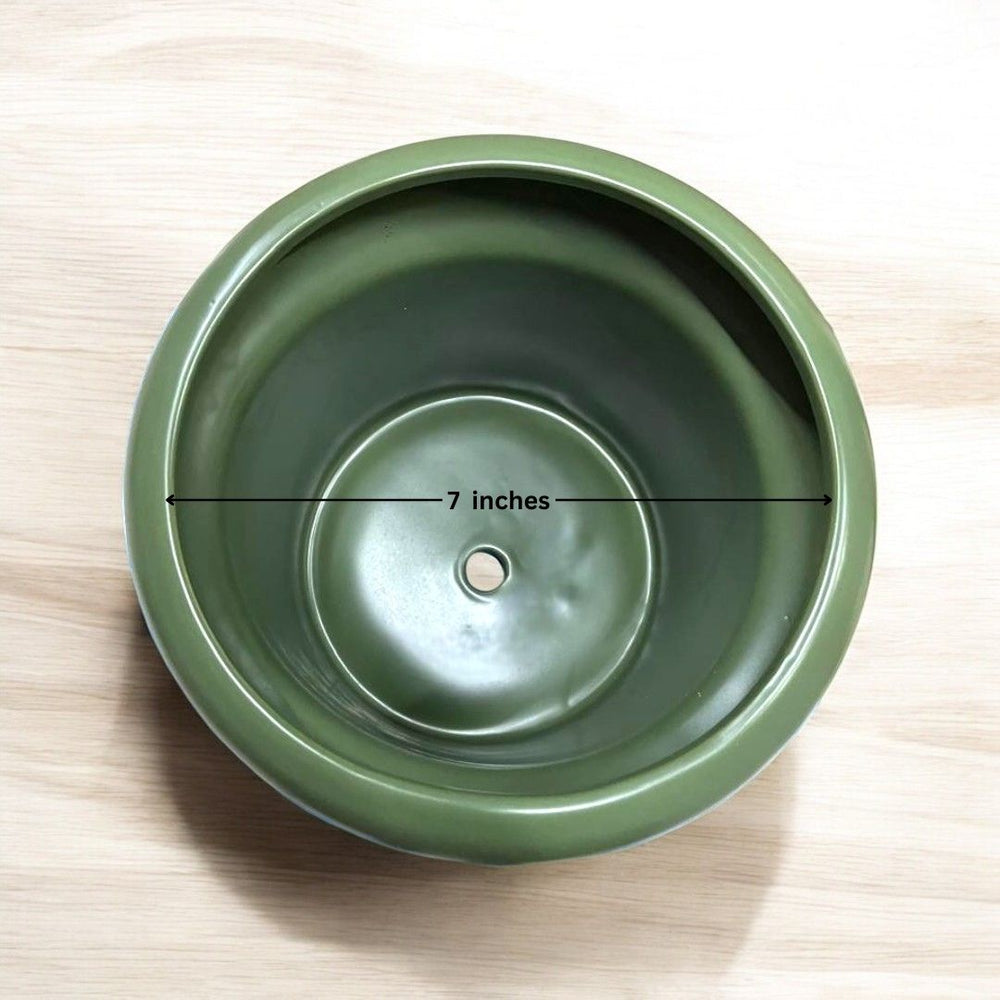 Bucket shaped planter