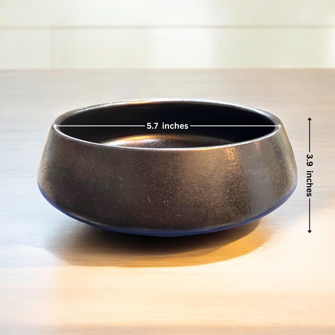 Bowl shape planter with stand