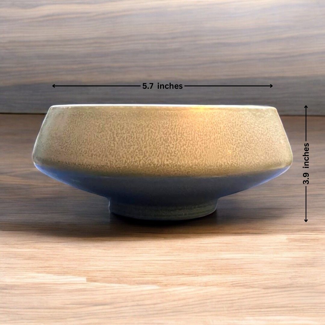 Bowl shape planter with stand