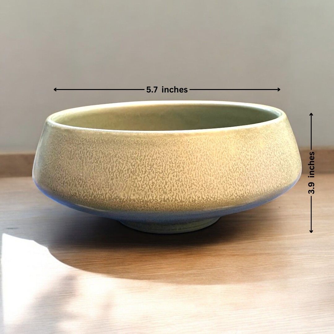 Bowl shape planter with stand