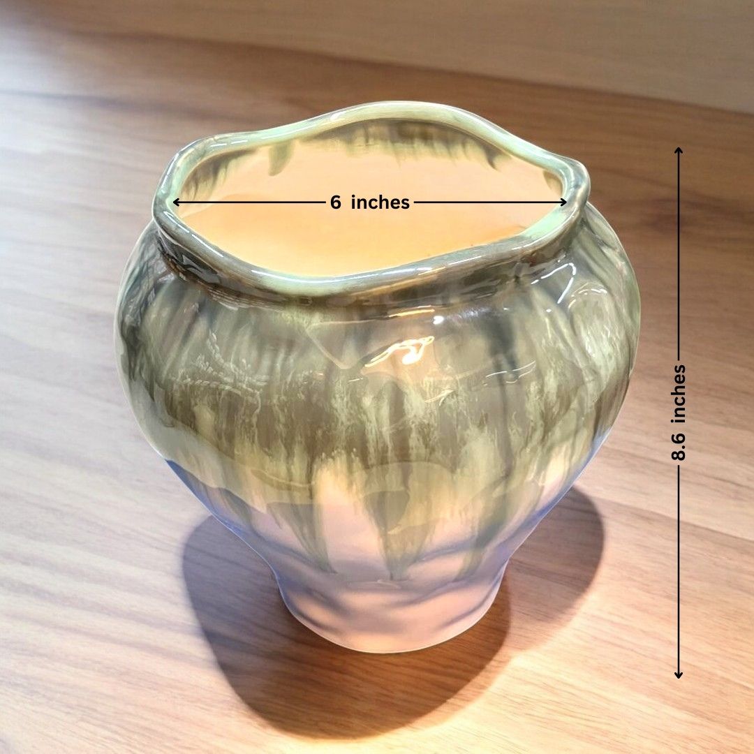 Designer planter with color shade