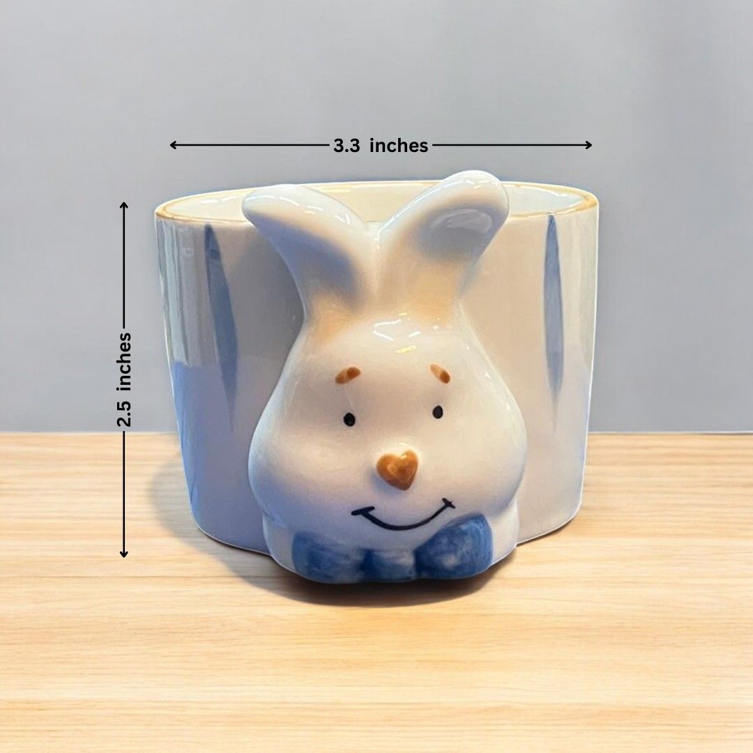 Rabbit Face Mug Shape planter