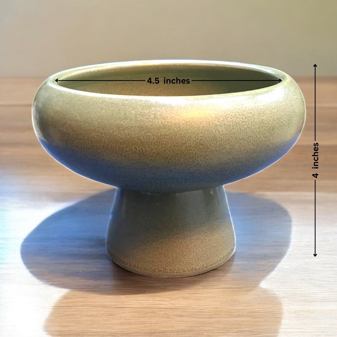 Bowl shaped planter with Stand
