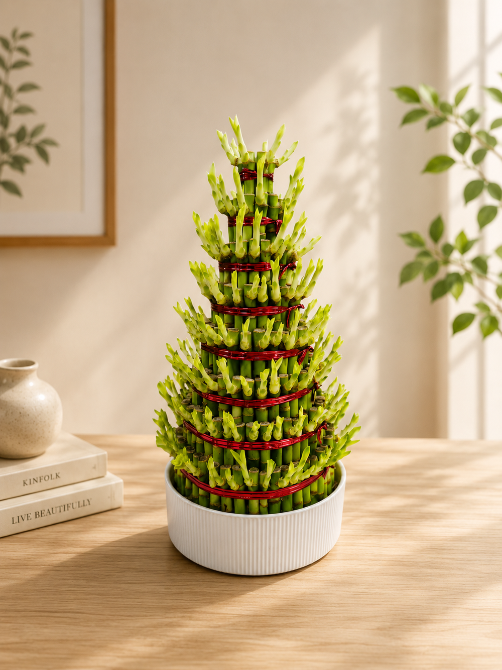 8 Layer Lucky Bamboo Plant