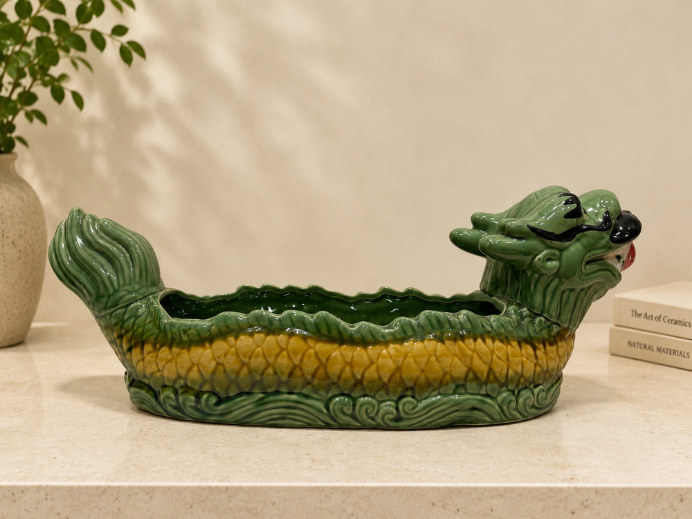 Emerald Dragon Bonsai Planter