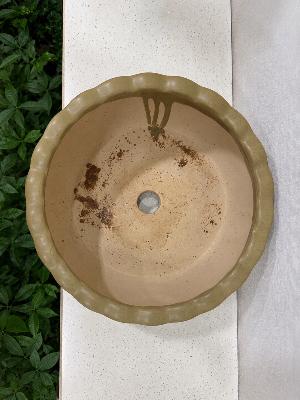 Hasu Round Bonsai Planter