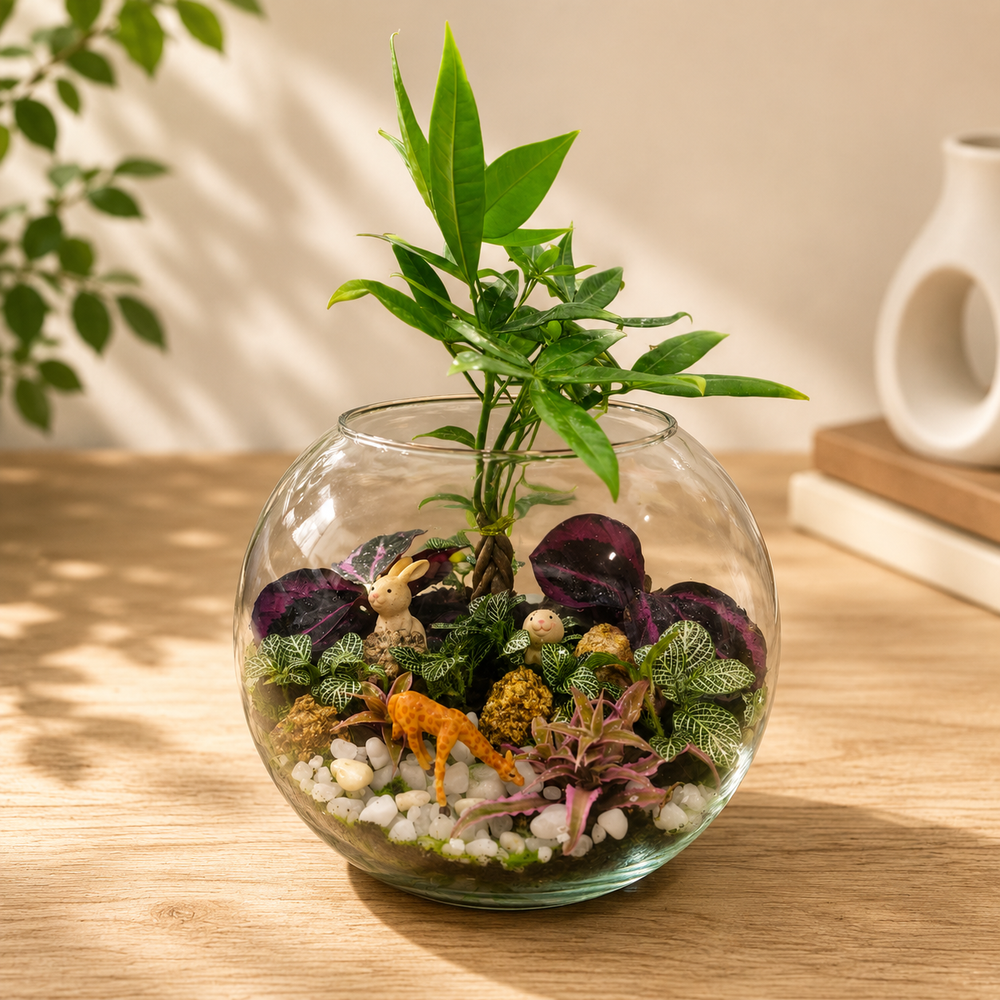Meadow Friends Terrarium