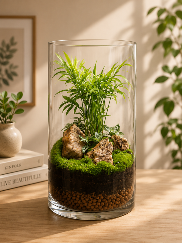 Rockery Palm Terrarium