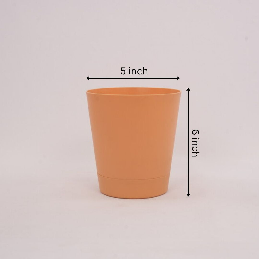 Round Plastic Flower Pots