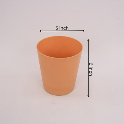 Round Plastic Flower Pots