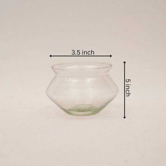 Imported Clear Glass vases
