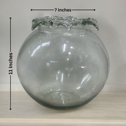 Imported Clear Glass Vases