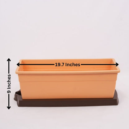 Rectangular Long Planter (Plastic)