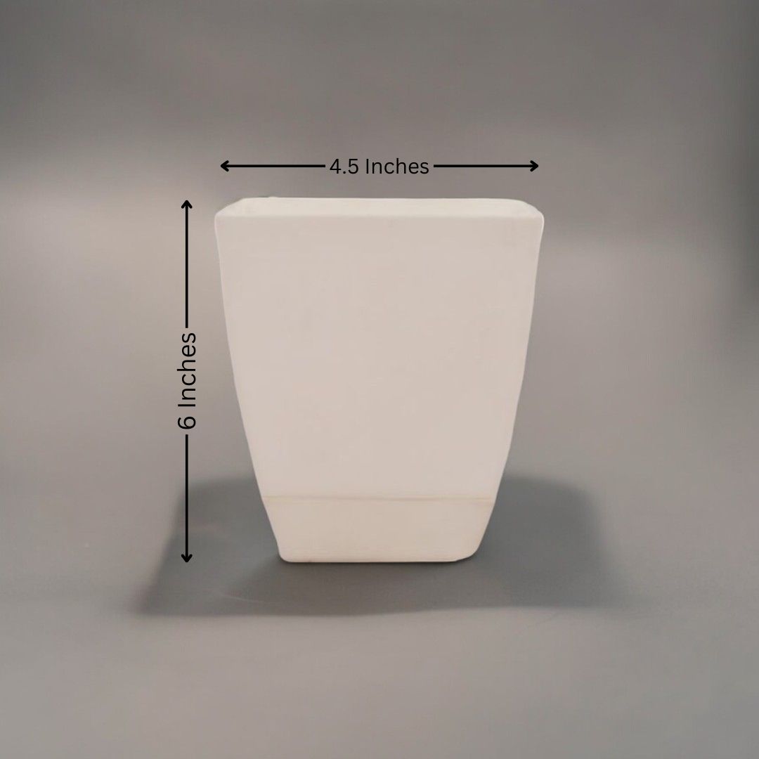 Square Shape Pot (Plastic)