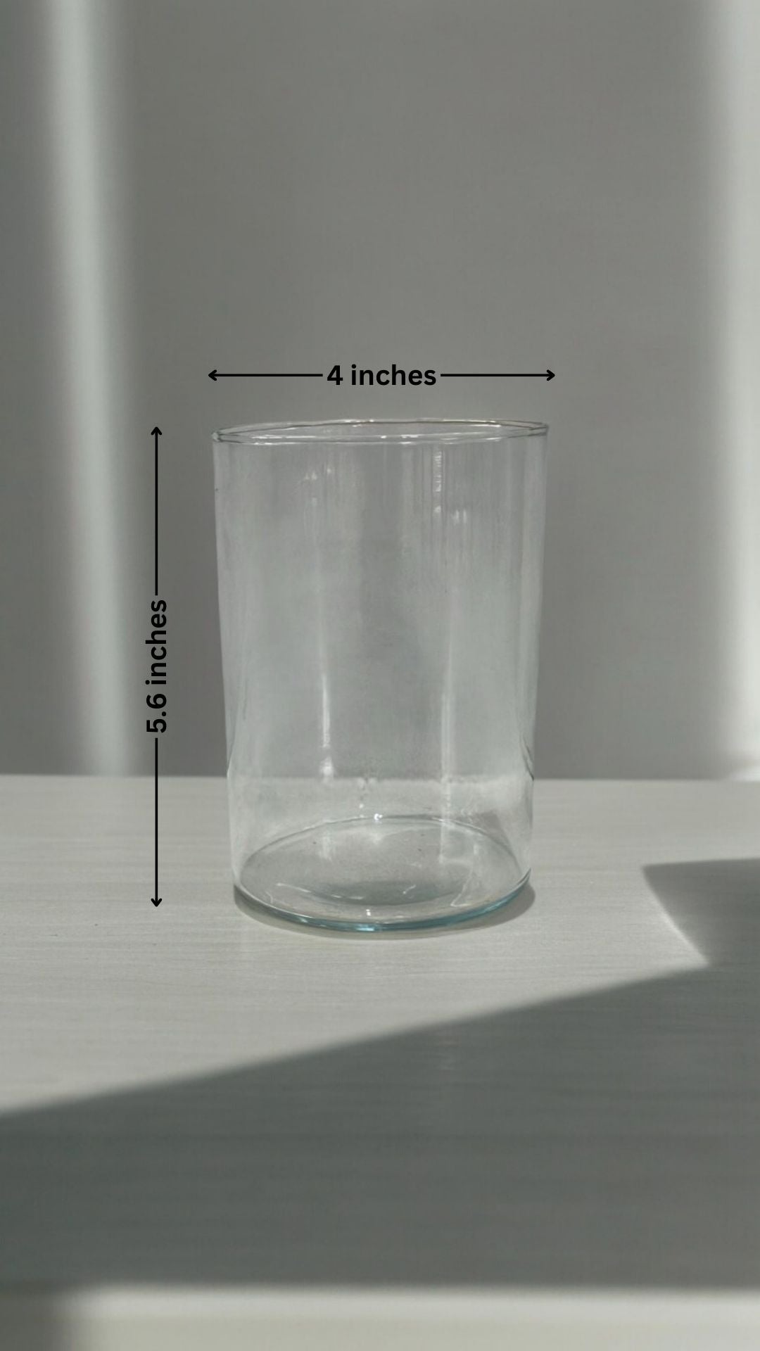 Imported Clear Glass Vases