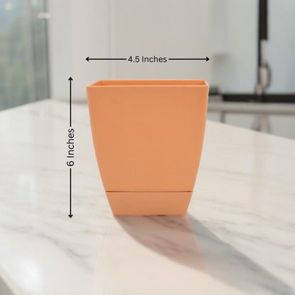 Square Shape Pot ( Plastic )