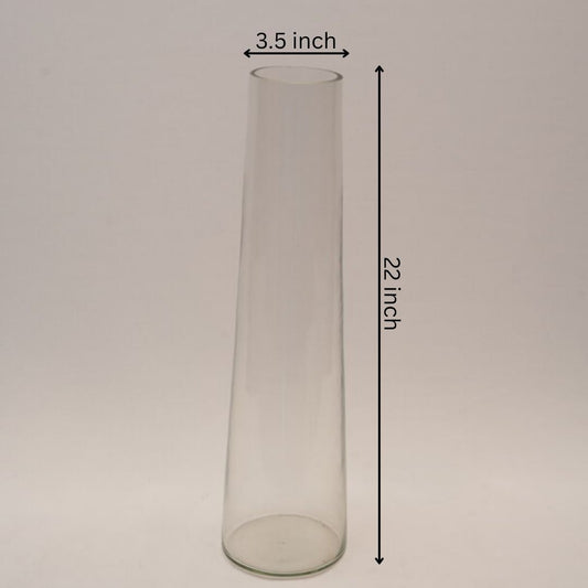 Imported Clear Glass vases