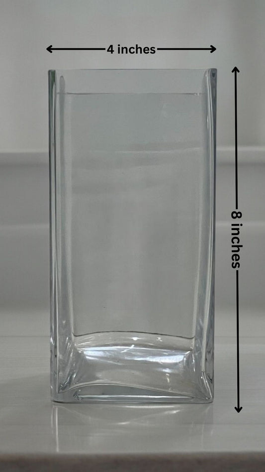 Imported Clear Glass Vases