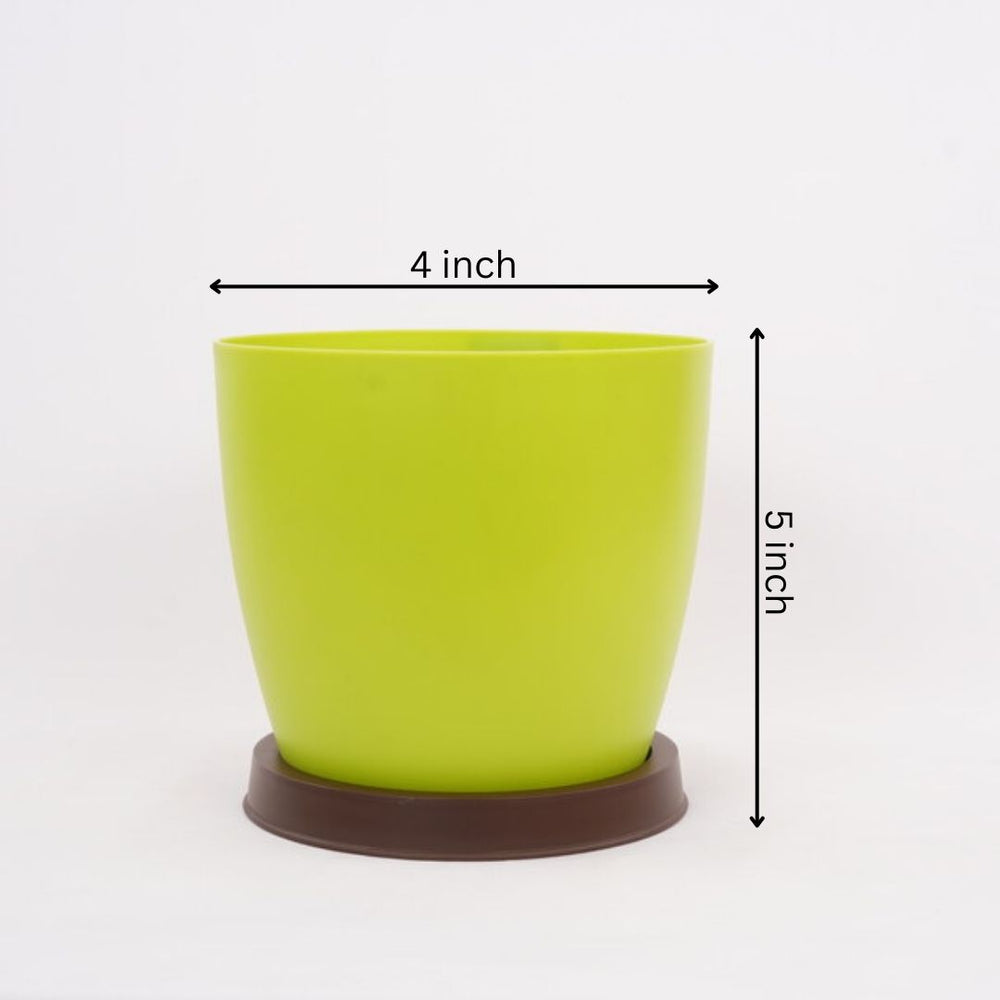 Creative Farmer Flower Pot Ronda With Tray