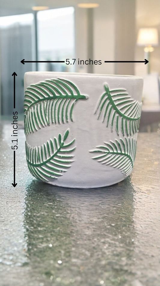 Leaf Designed Planter