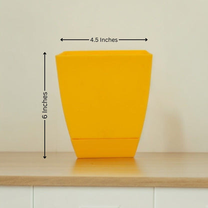 Square Shape Pot (Plastic)