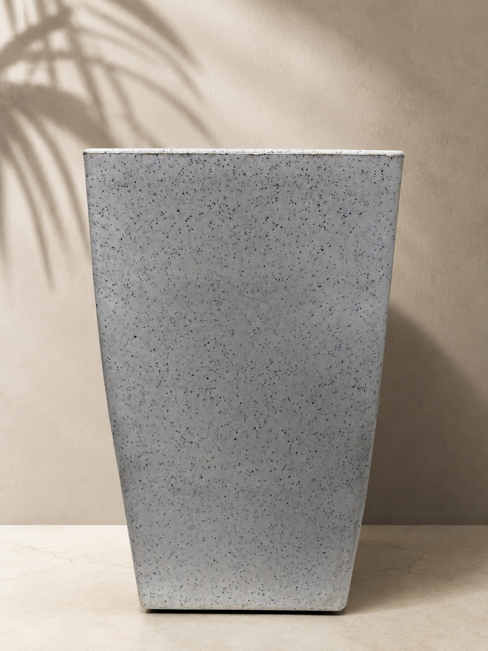 Vertex Fiber Planter | Modern Lightweight Outdoor Pot