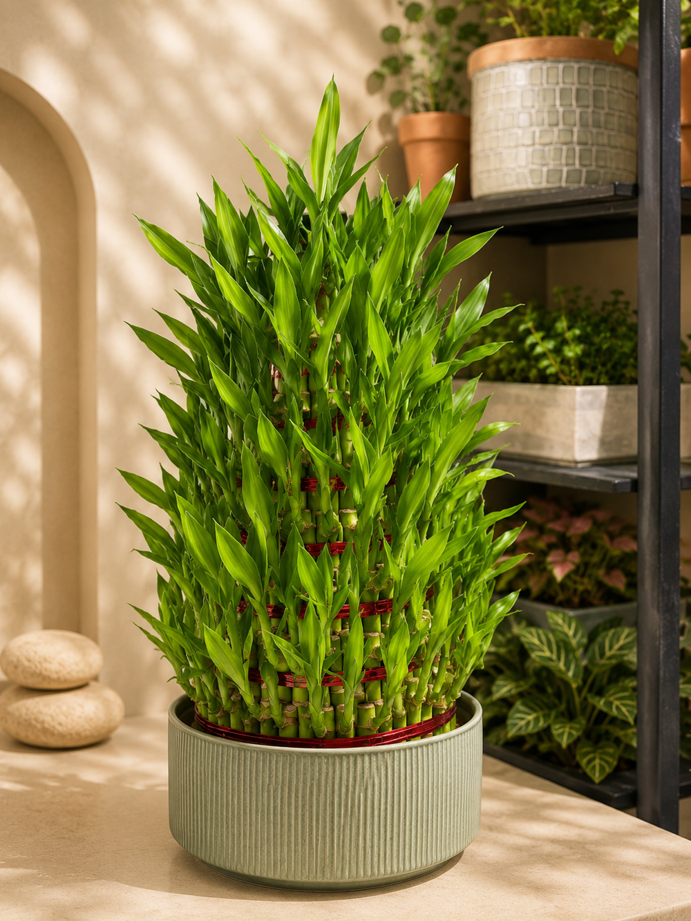 8 Layer Lucky Bamboo Plant