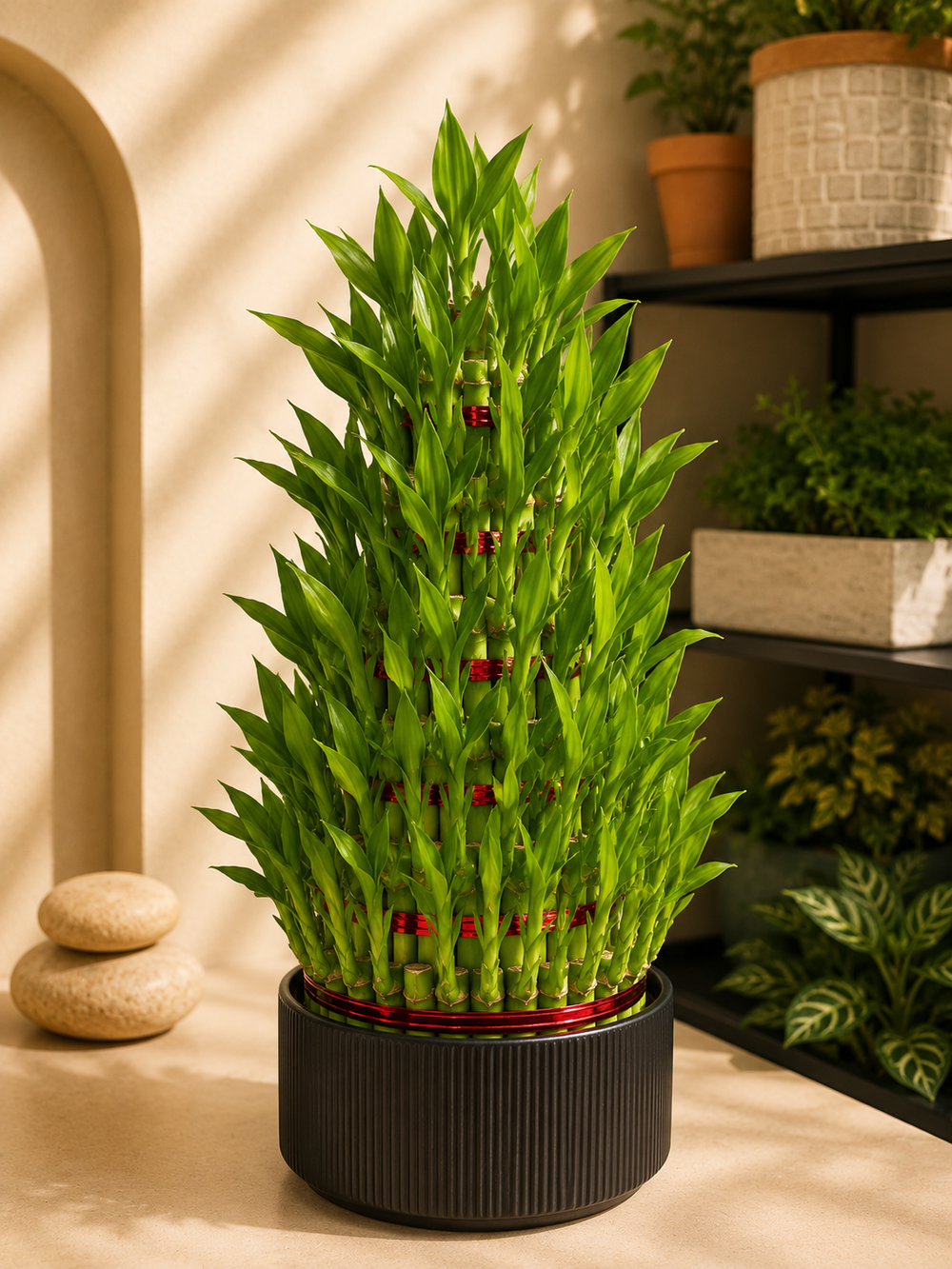 8 Layer Lucky Bamboo Plant