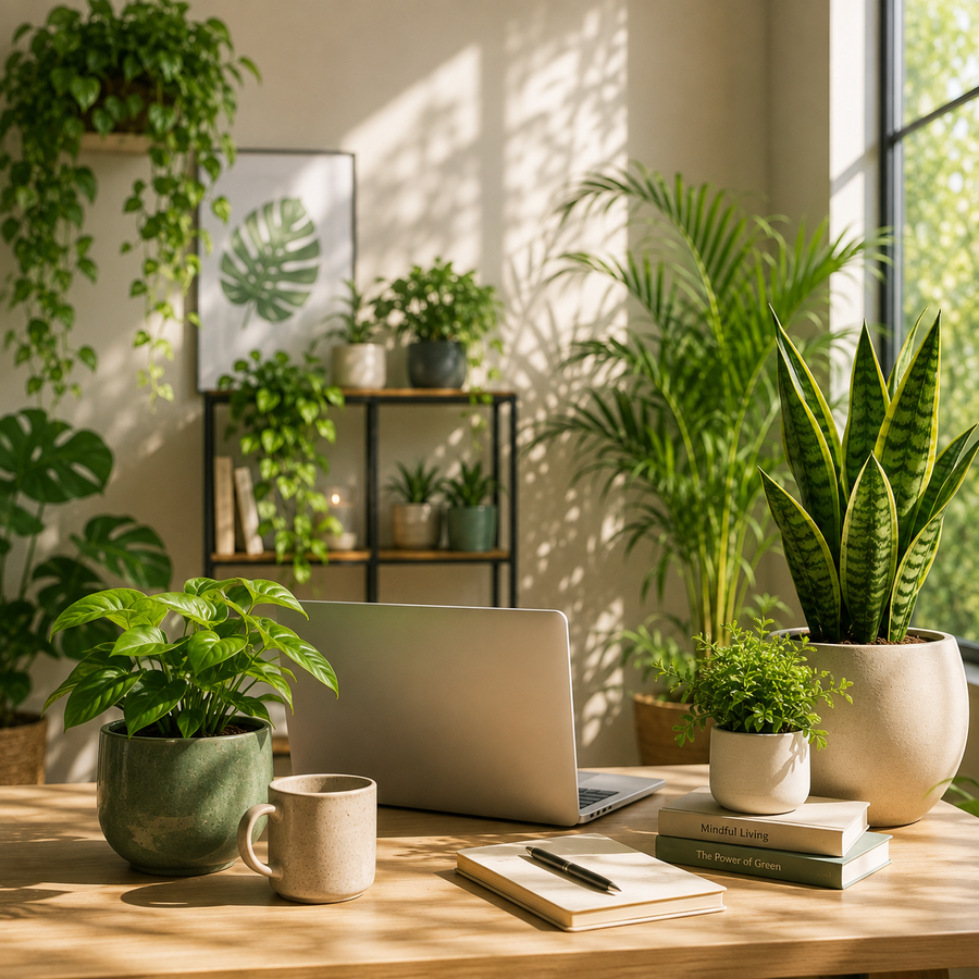 How Indoor Plants Boost Mental Health & Productivity