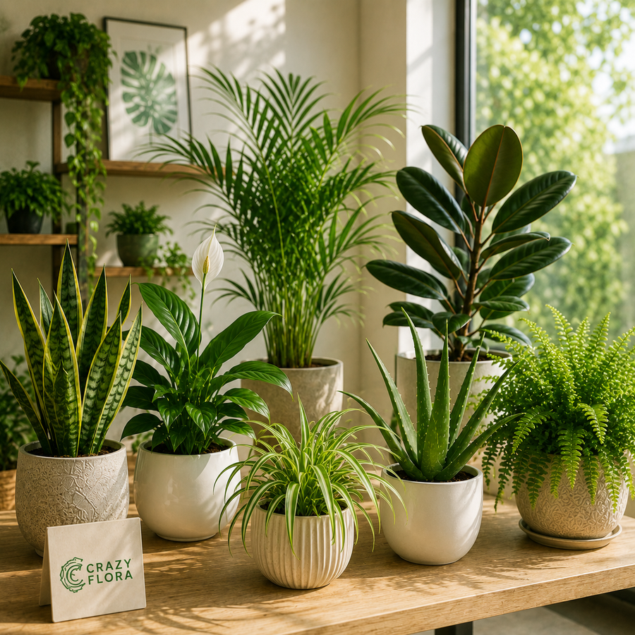 Air-Purifying Plants for Home and Office: Your Guide to Cleaner, Healthier Air