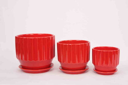 Round shape Pot (set of 3)