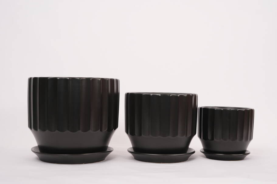 Round shape Pot (set of 3)