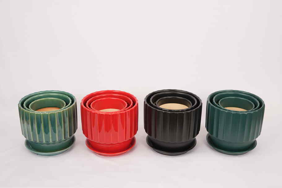 Round shape Pot (set of 3)