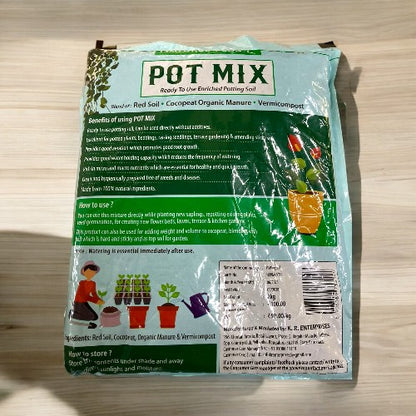 can you mix fertilizer with potting soil in bangalore