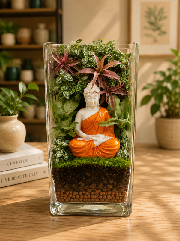Amber Buddha Terrarium