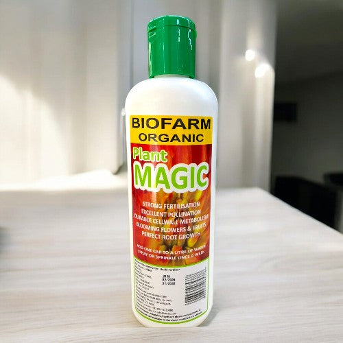 Bio Farm Plant Magic nutrient bottle for boosting plant growth