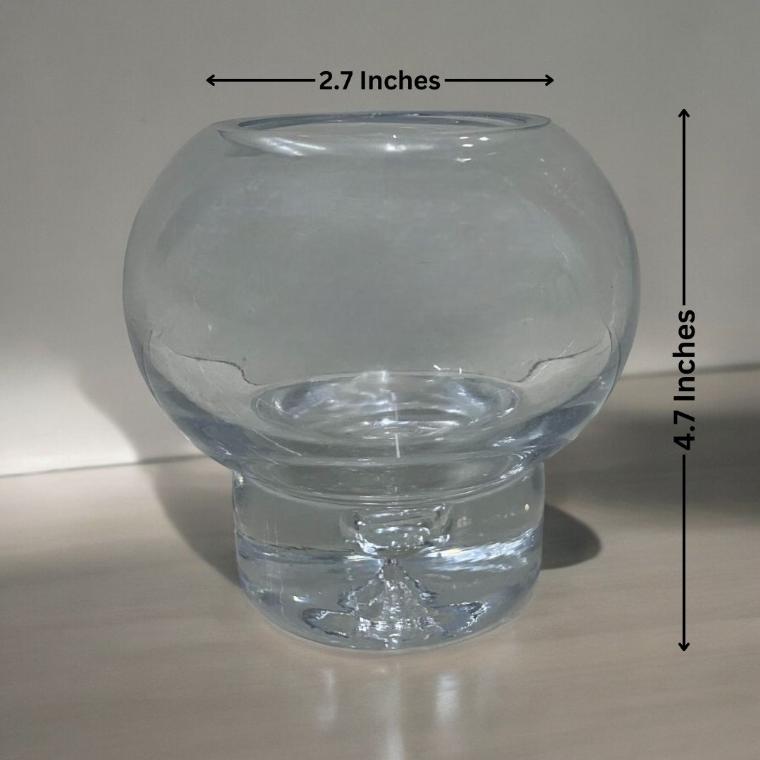 Imported Clear Glass vases