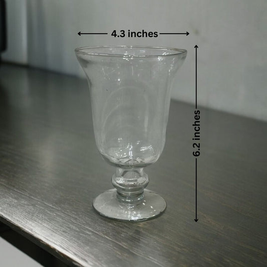 Imported Clear Glass Vases